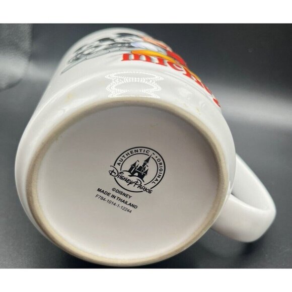 Authentic Original Disney World Parks Mickey Mouse Coffee Mug 3 D  14 oz. - Picture 2 of 5